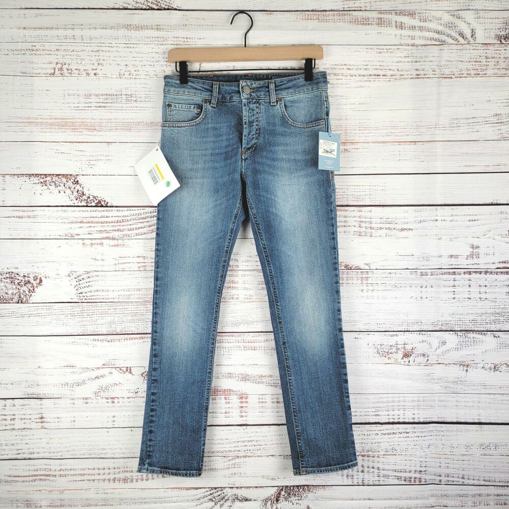 Entre Amis Jeans Skinny Button Fly Mens Size 29 x 27.5 NWT Italy
